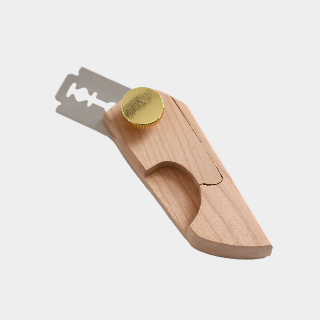 Breadtopia - Compact Cherrywood Lame — Bread Scoring Tool
