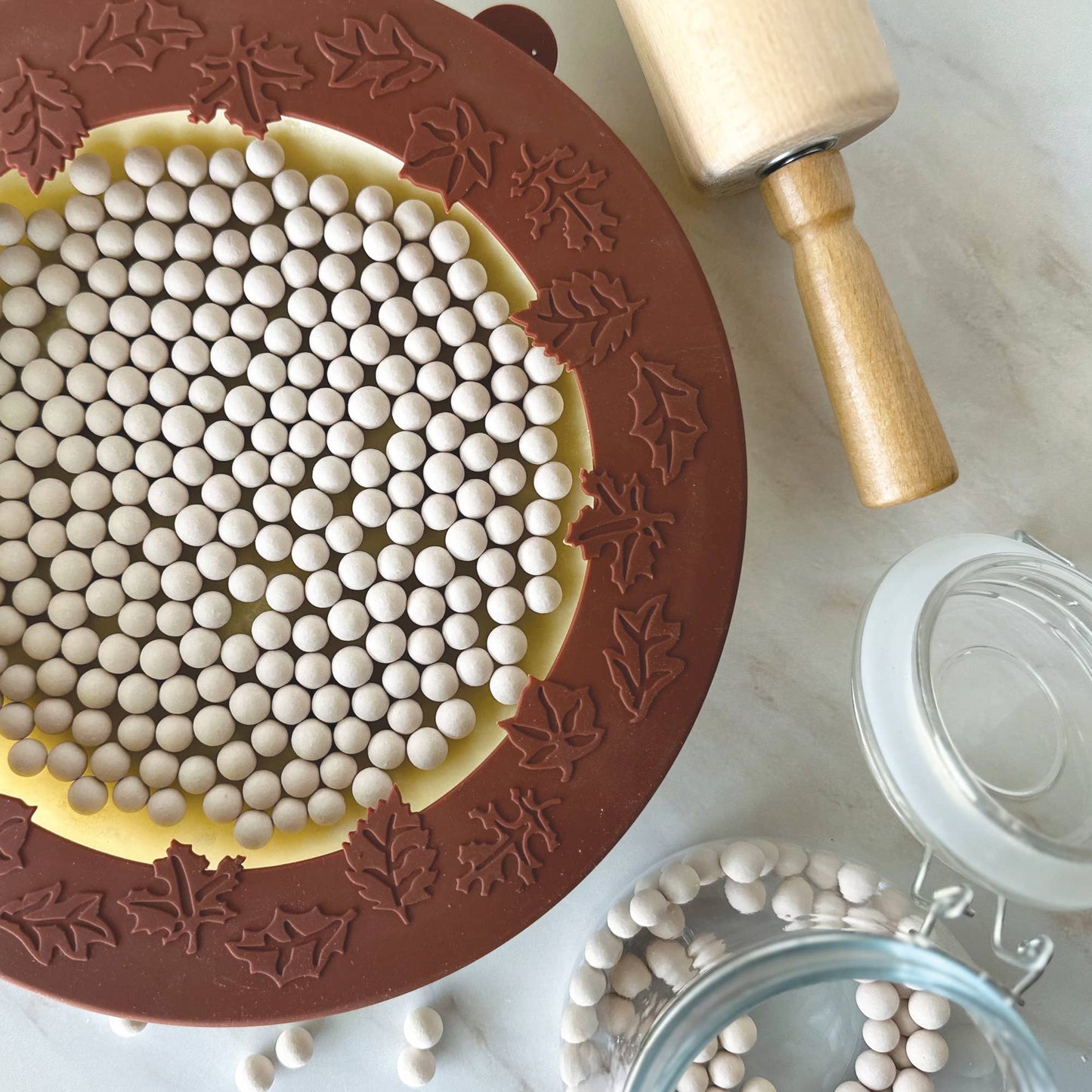 Pie Crust Shield Silicone