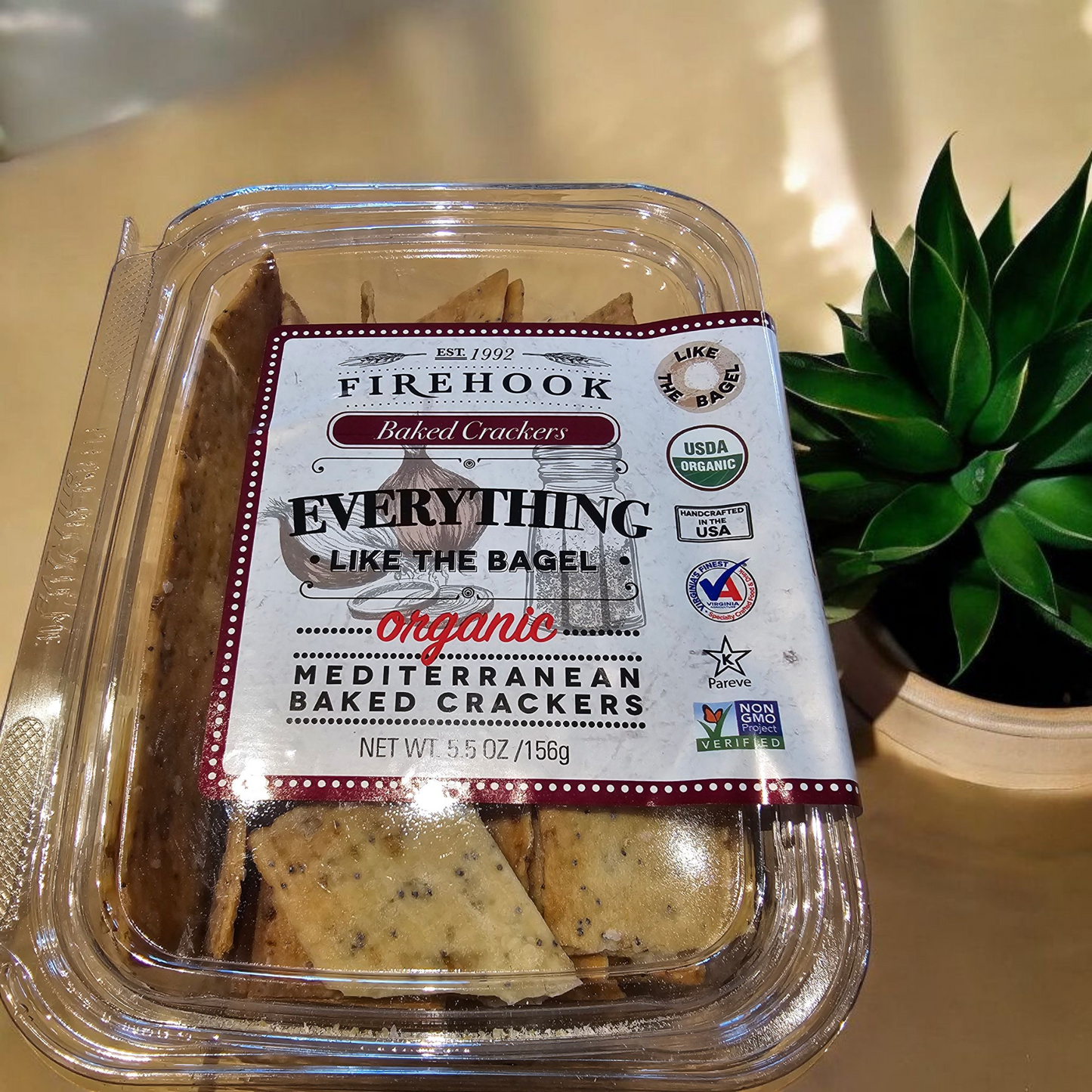 Firehook Everything Like The Bagel Crackers