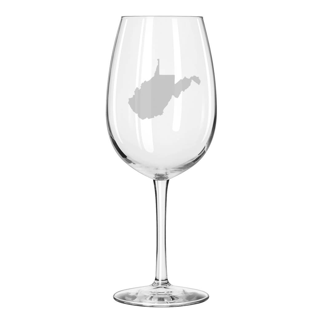 Sophistiplate - "State of West Virginia" Reserve Wine Glass | 19.75 oz