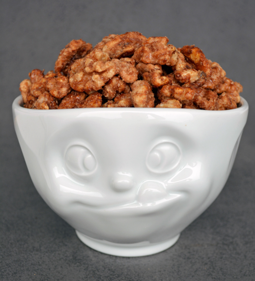 16 Oz. Bowl, Tasty Face, White