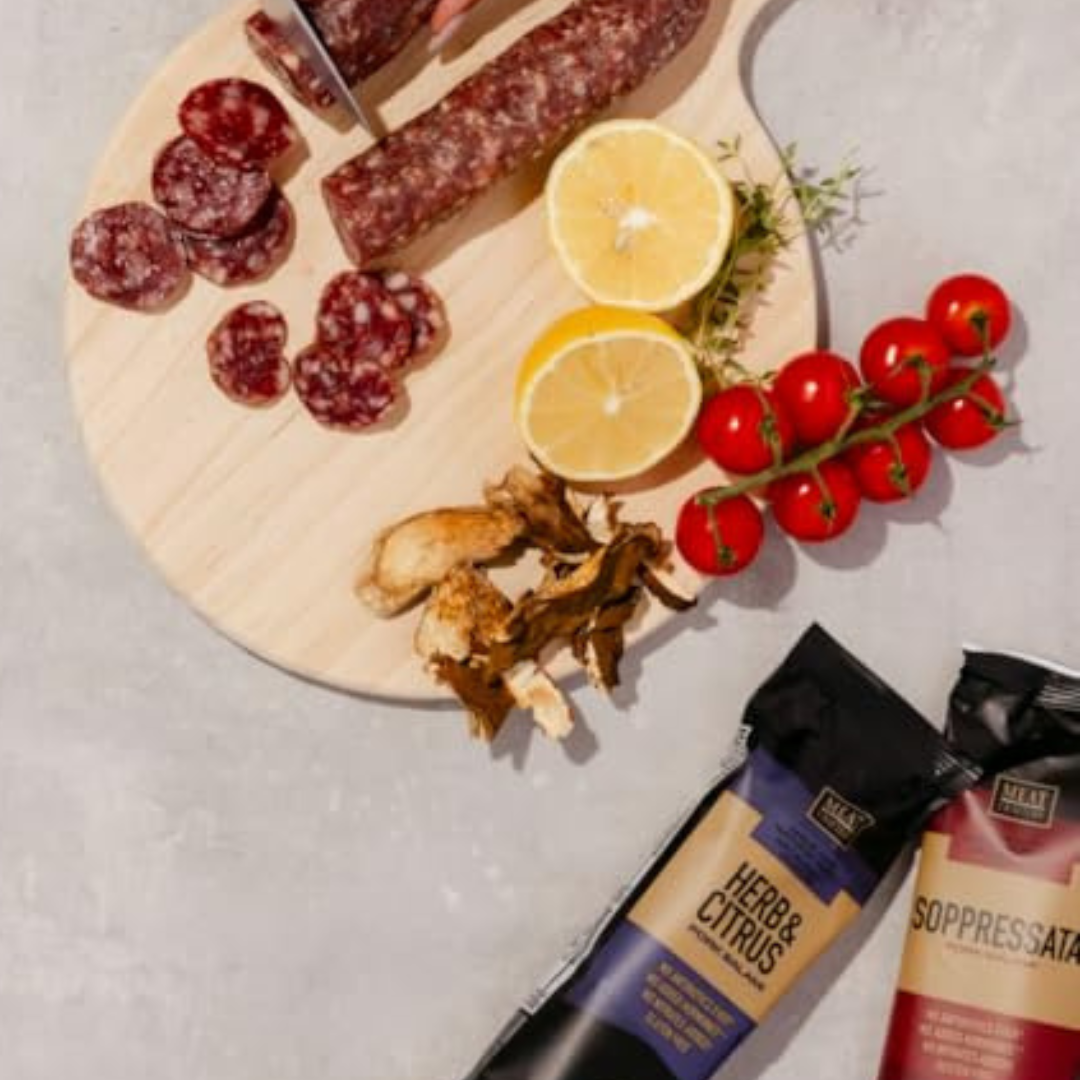 MeatCrafters Inc. - Soppressata Dry-Cured Pork Salami, Spice & Red Wine, 5oz