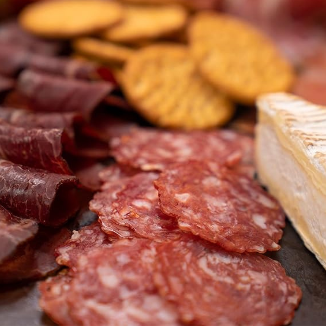 MeatCrafters Inc. - Cured Porcini Mushroom Pork Salami, Italian, 5oz x12