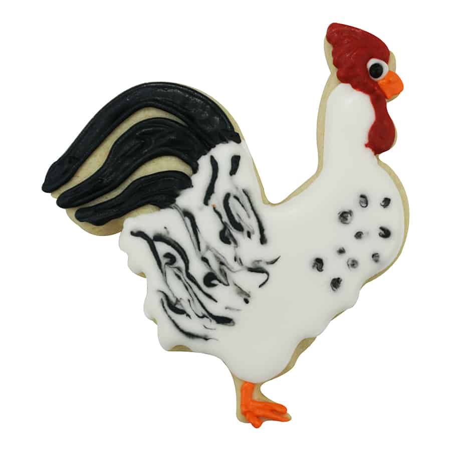 Rooster Cookie Cutter (4")