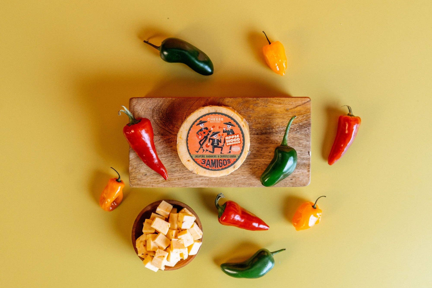 Cheese Brothers - Smoked 3 Amigos Spicy Gouda