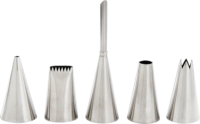 Five piece Decorating Tips