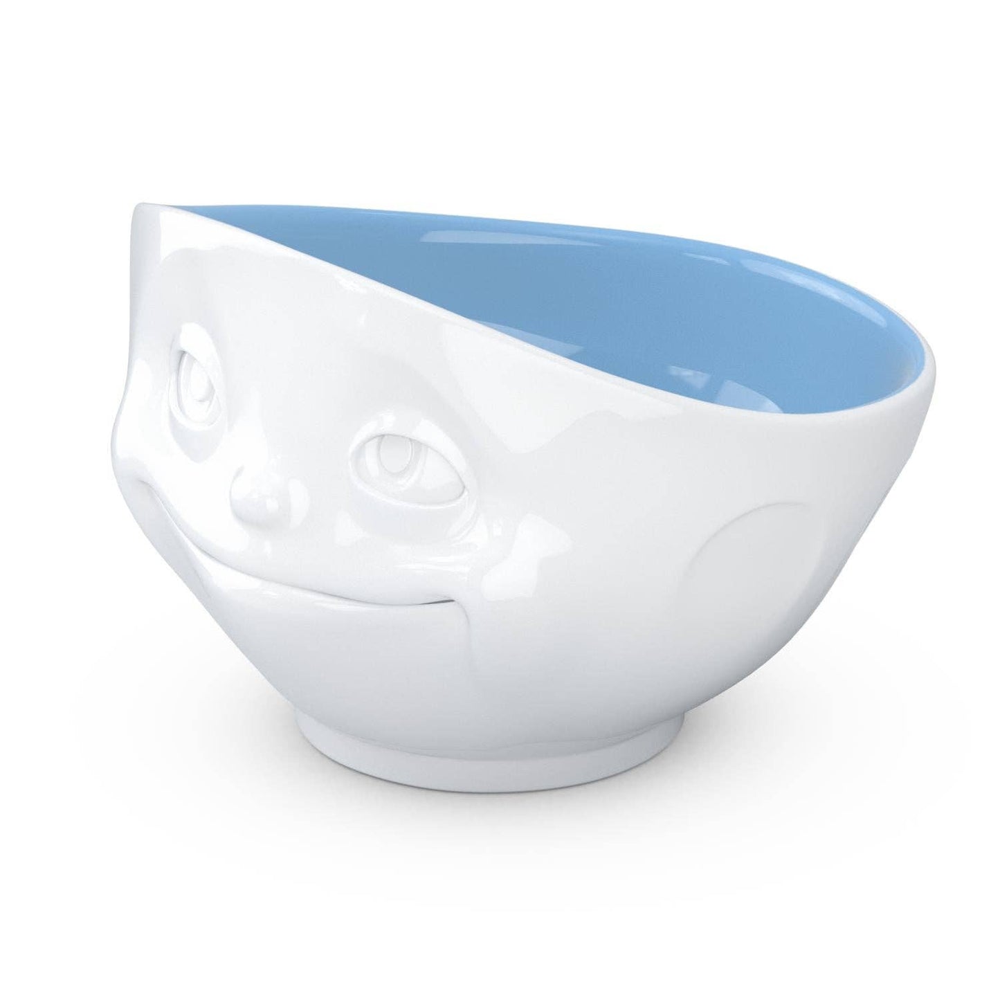 16 Oz. Bowl, Dreamy Face, Ocean Color Inside