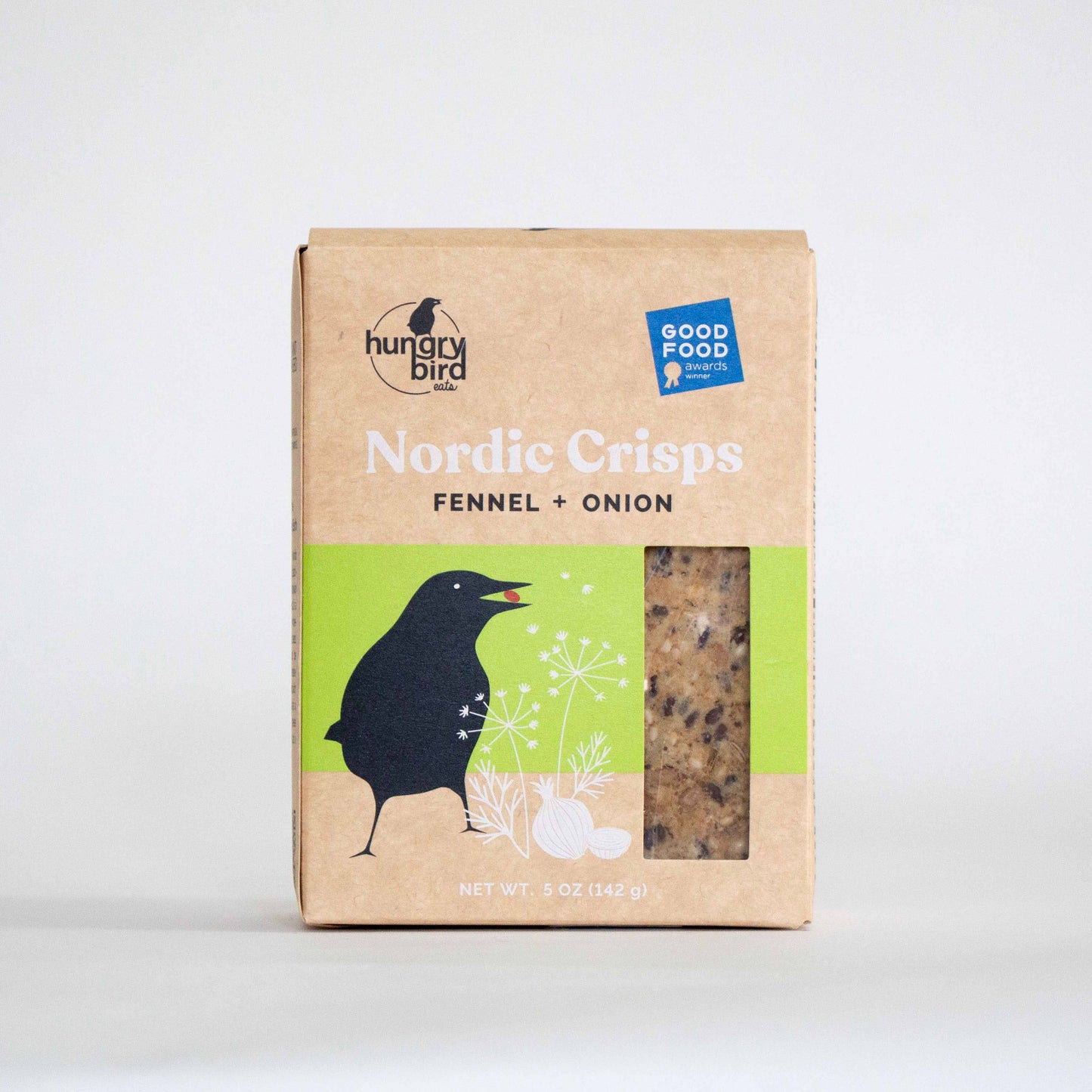 Hungry Bird Nordic Crisps Fennel + Onion