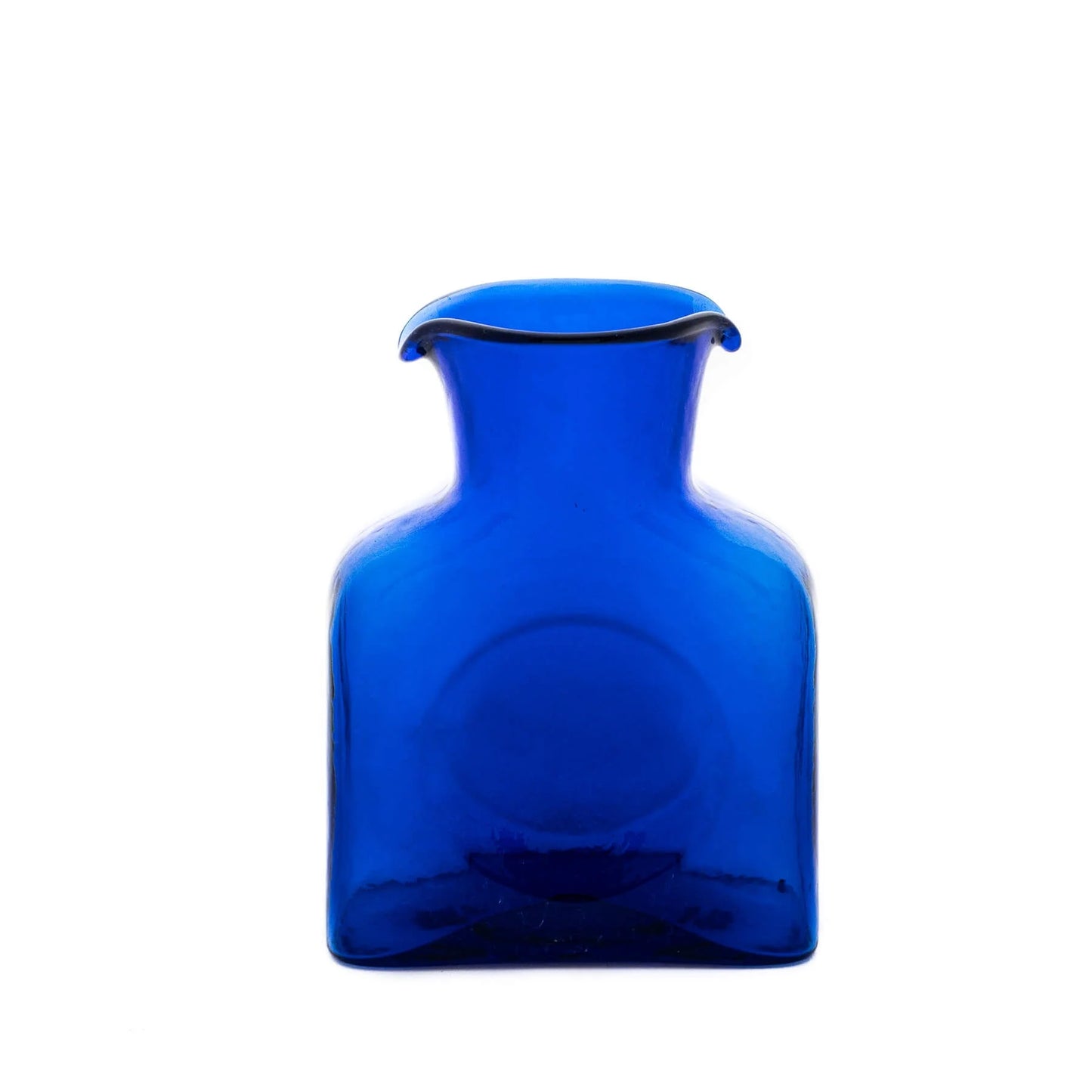 Blenko Large Cobalt Blue Water Bottle