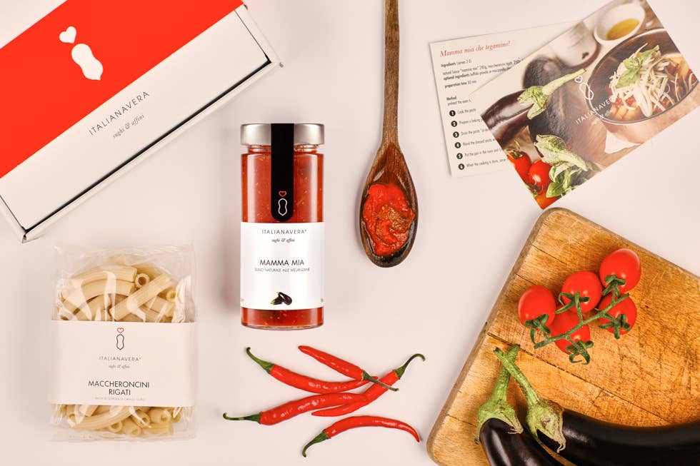 Mamma Mia Eggplant Tomato Sauce by Italianavera