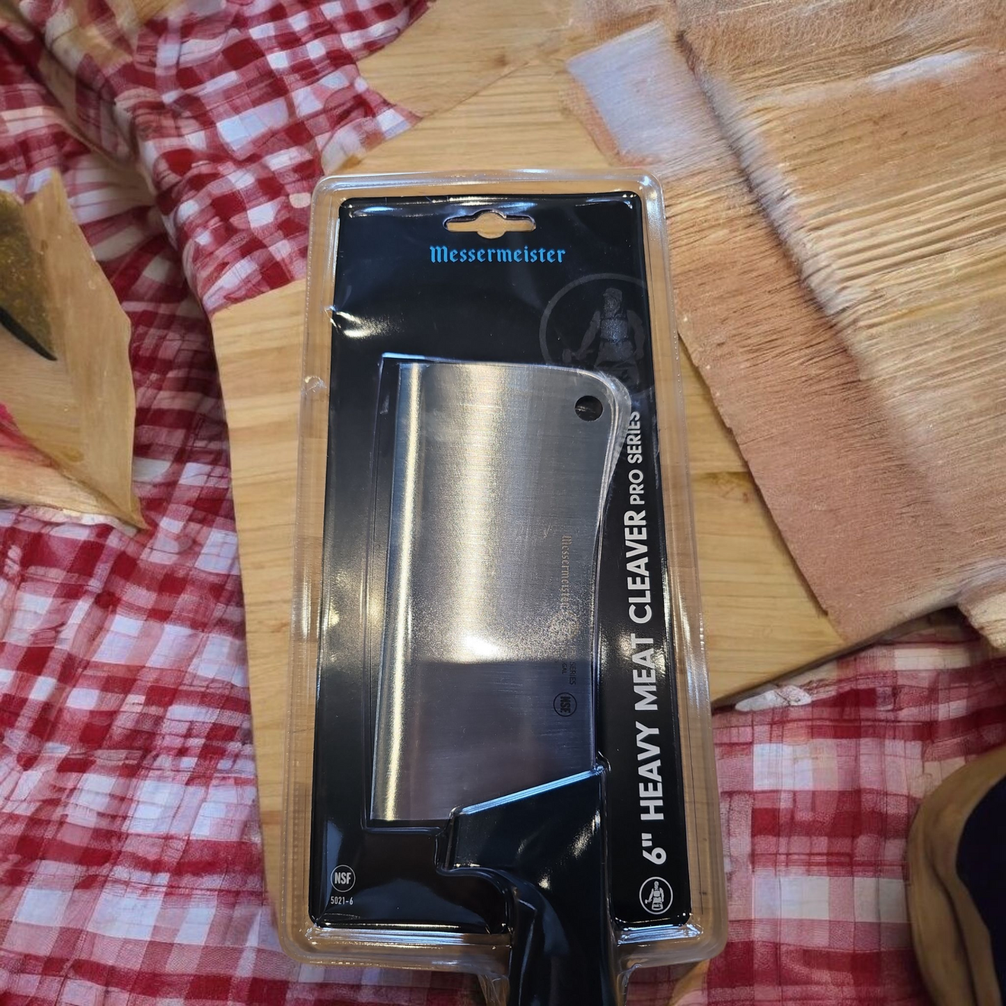 Messermeister 6" Heavy Duty Meat Cleaver