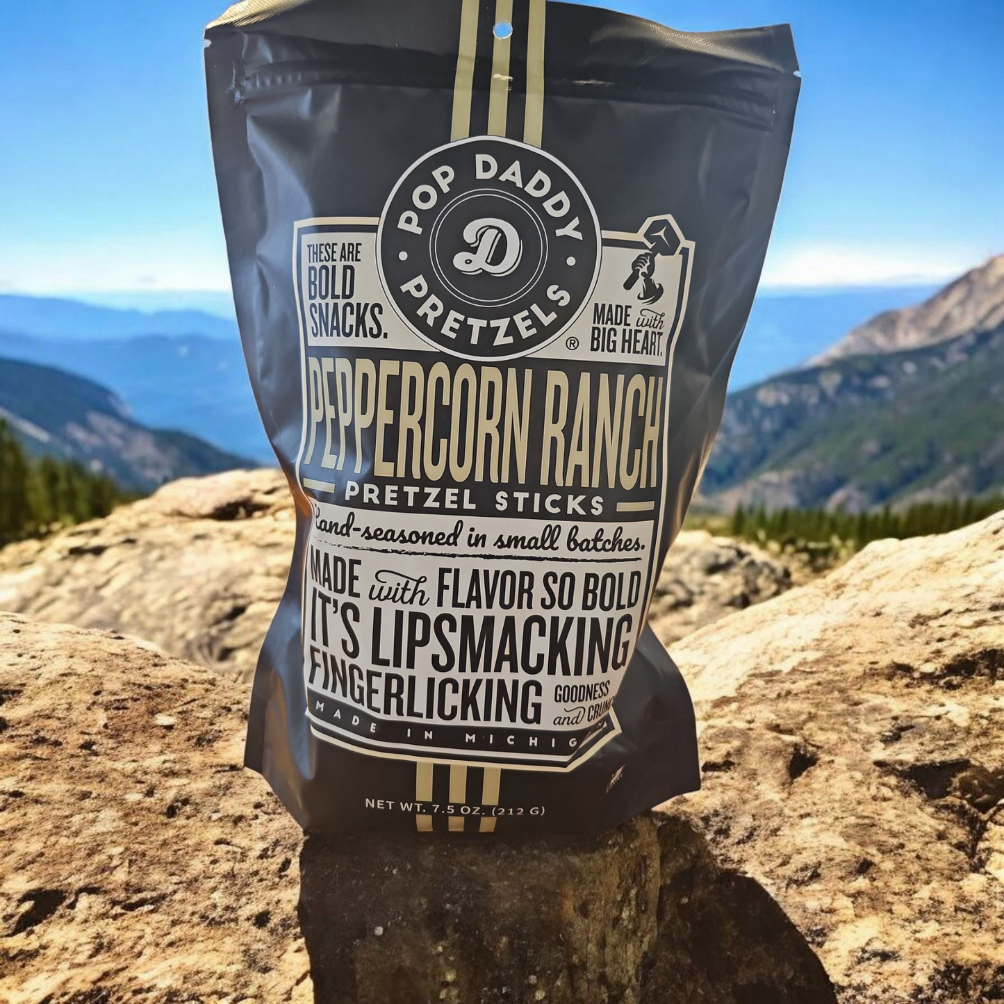 Pop Daddy Peppercorn Ranch Pretzel Sticks