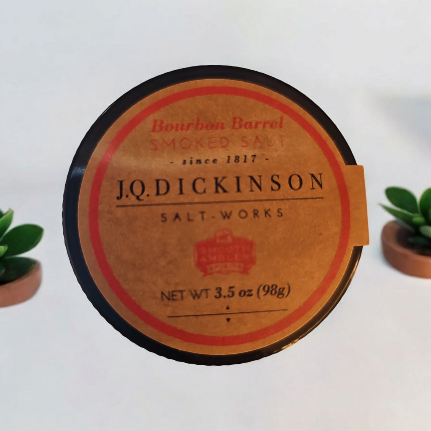 J. Q. Dickinson Bourbon Barrel Smoked Salt 3.5 oz.