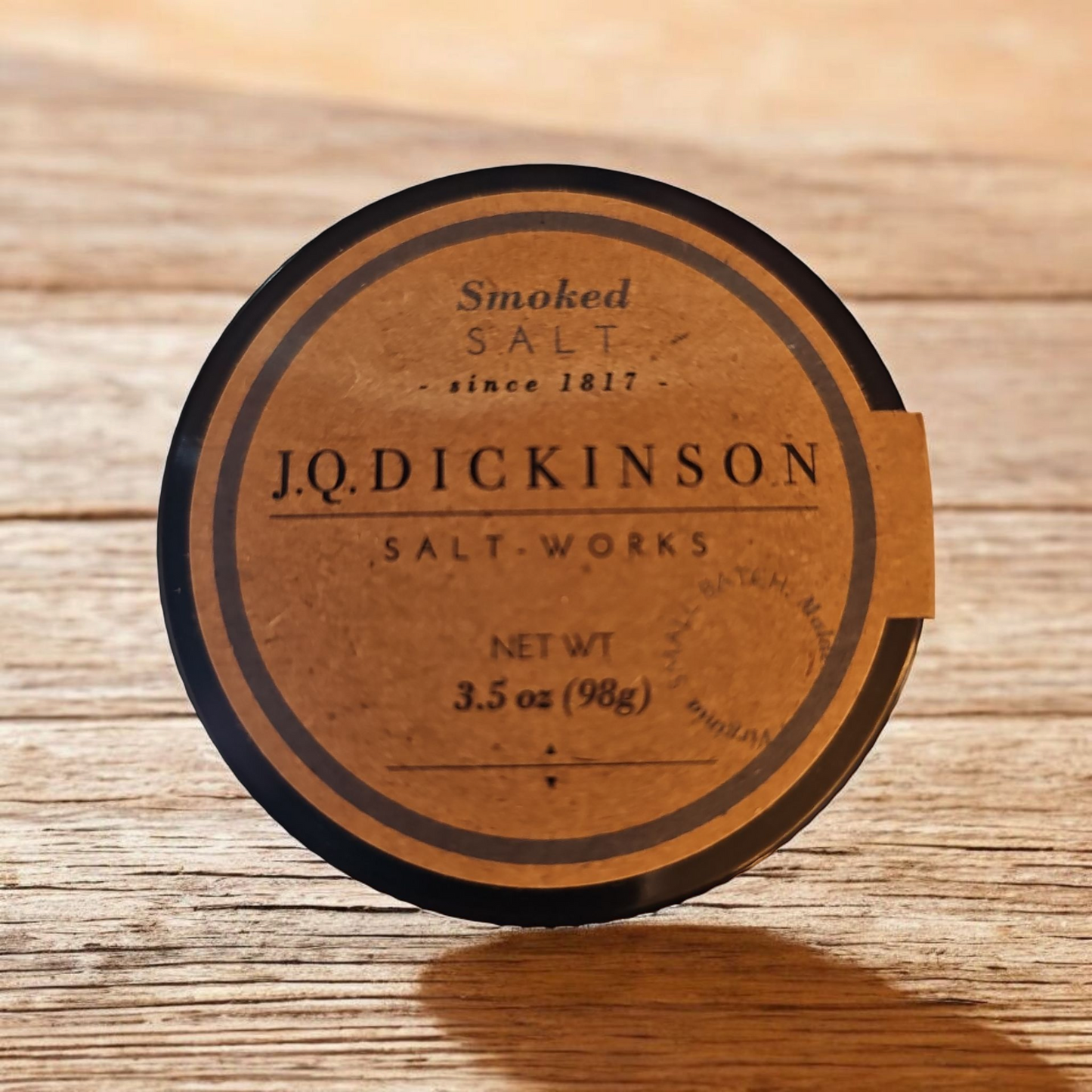 J Q Dickinson Smoked Salt 3.5 oz.