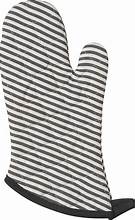 Mrs. Anderson's Black Striped Oven Mitt