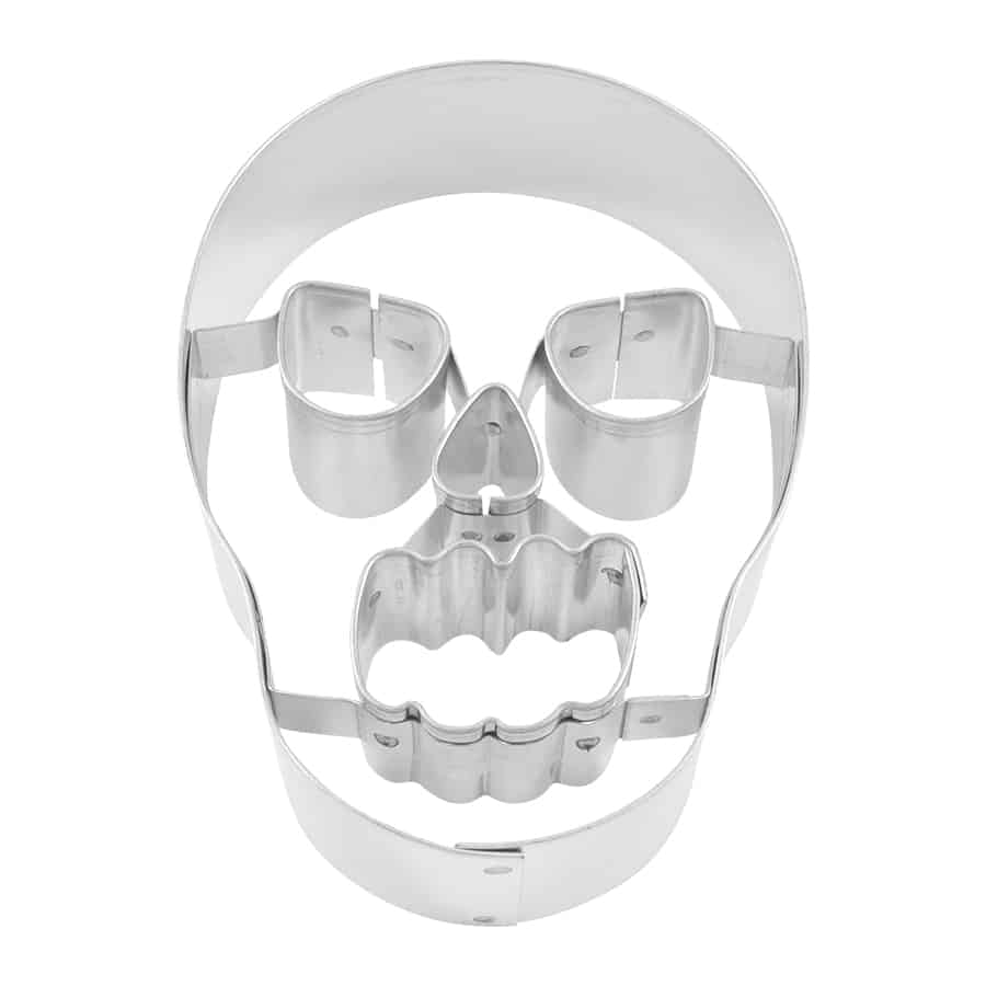 R&M International - Skull Cookie Cutter (3.25")