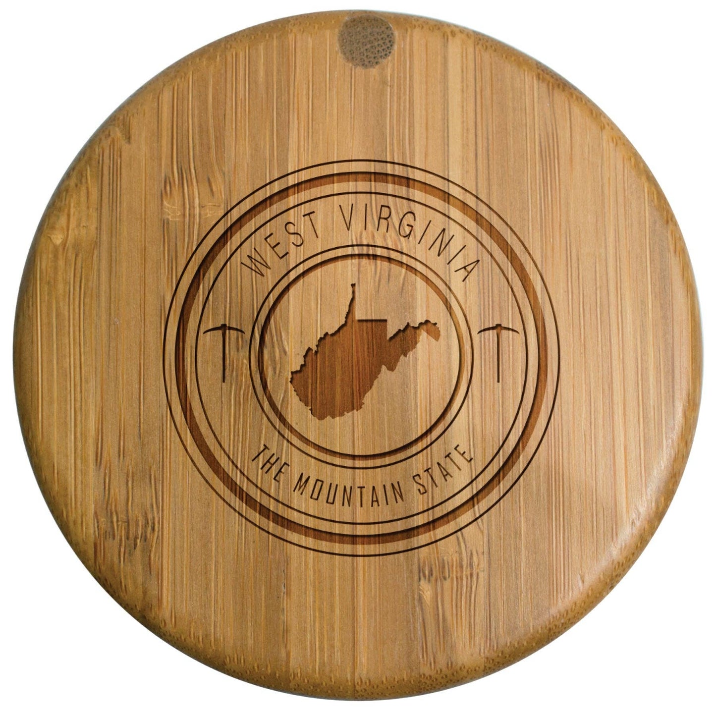 Totally Bamboo - West Virginia State Stamp Series Salt Box