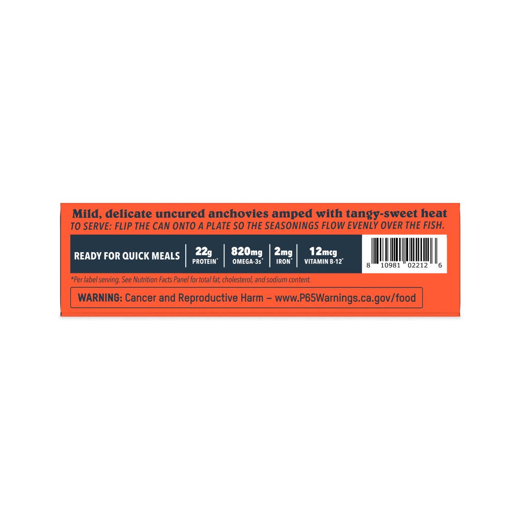 Patagonia Provisions - Spicy Anchovies - Tinned Fish
