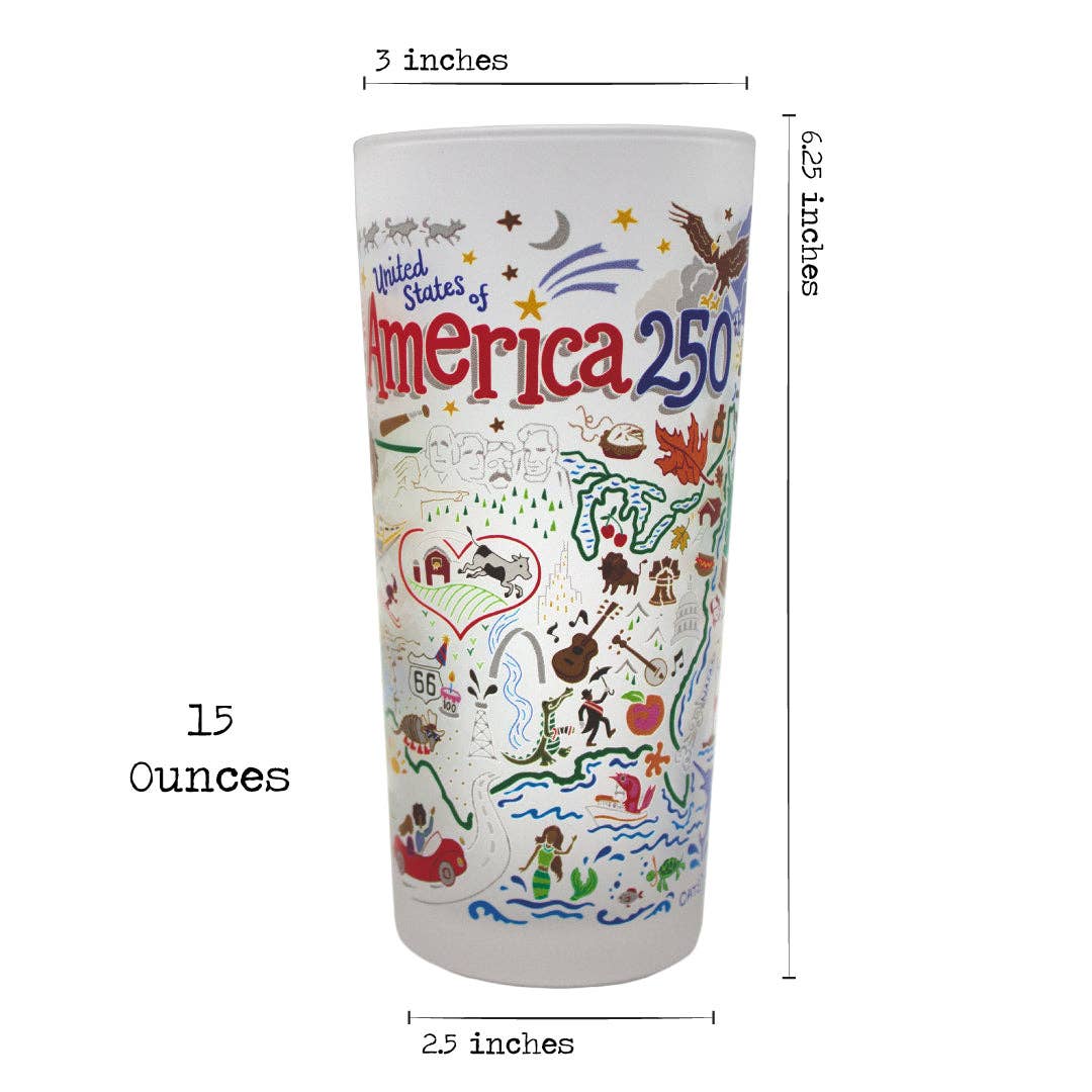 catstudio - America 250 Drinking Glass