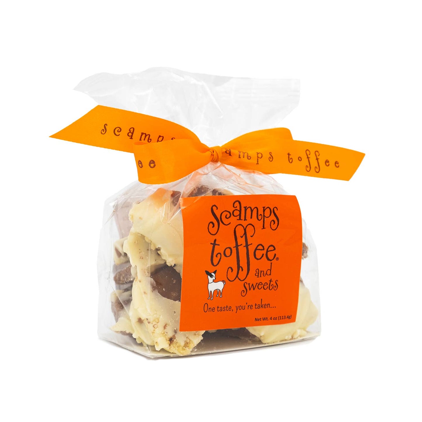 Toffee 4oz Bag - Toffee - Chocolate Covered