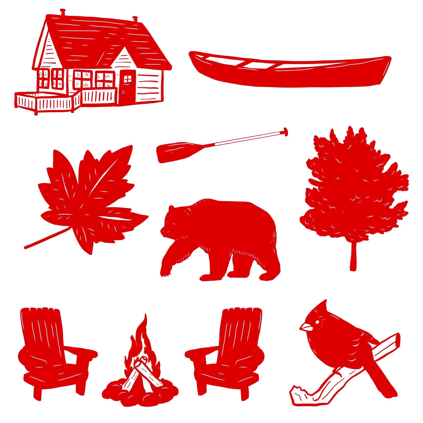 Euroscrubby - At the Lake - Euroscrubby Dishcloth