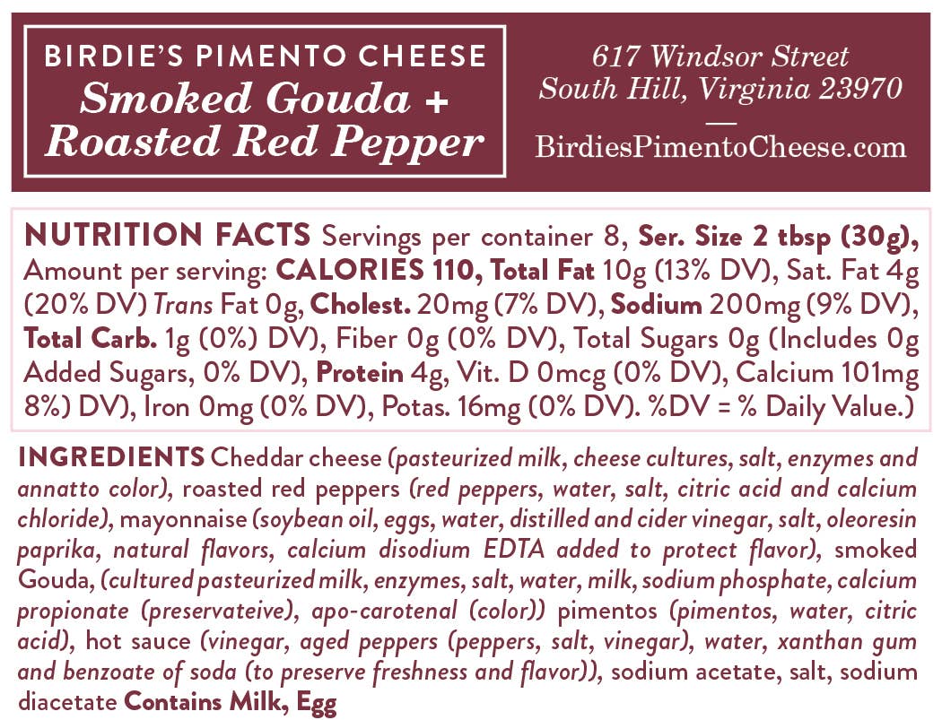 Birdie's Pimento Cheese - Booster Pack: Click the box, give us the details