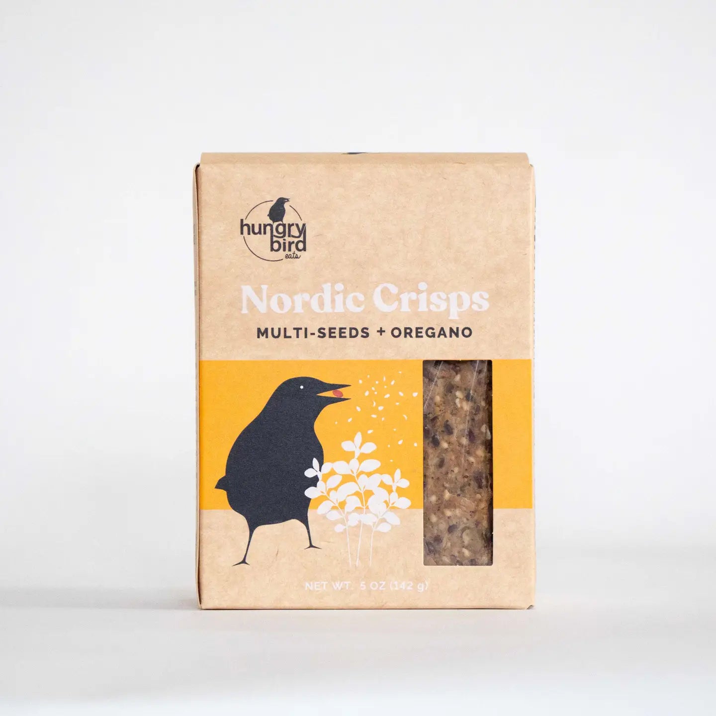 Hungry Bird Nordic Crisps Multi Seeds + Oregano