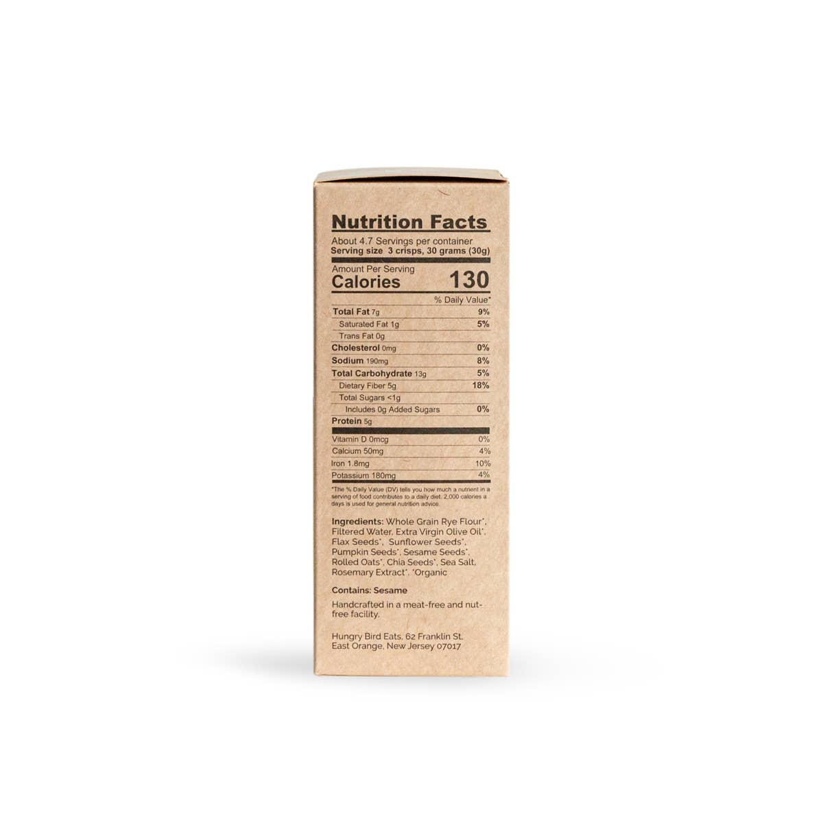 Rye + Sea Salt - Nordic Crisps Box