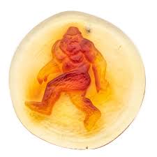Blenko Suncatcher Bigfoot Tangerine