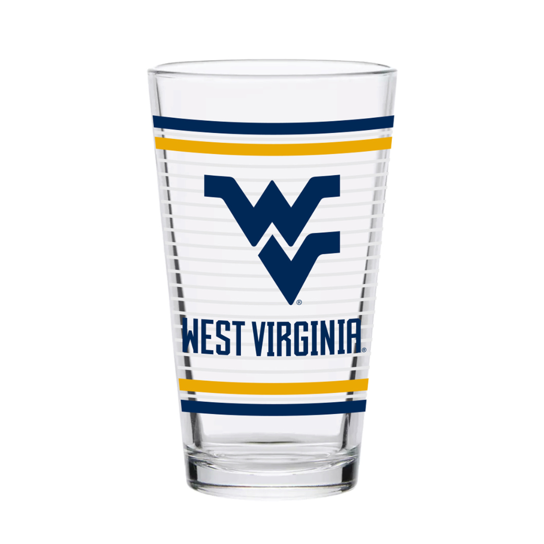 16oz West Virginia Mountaineers Ring Pint Glass