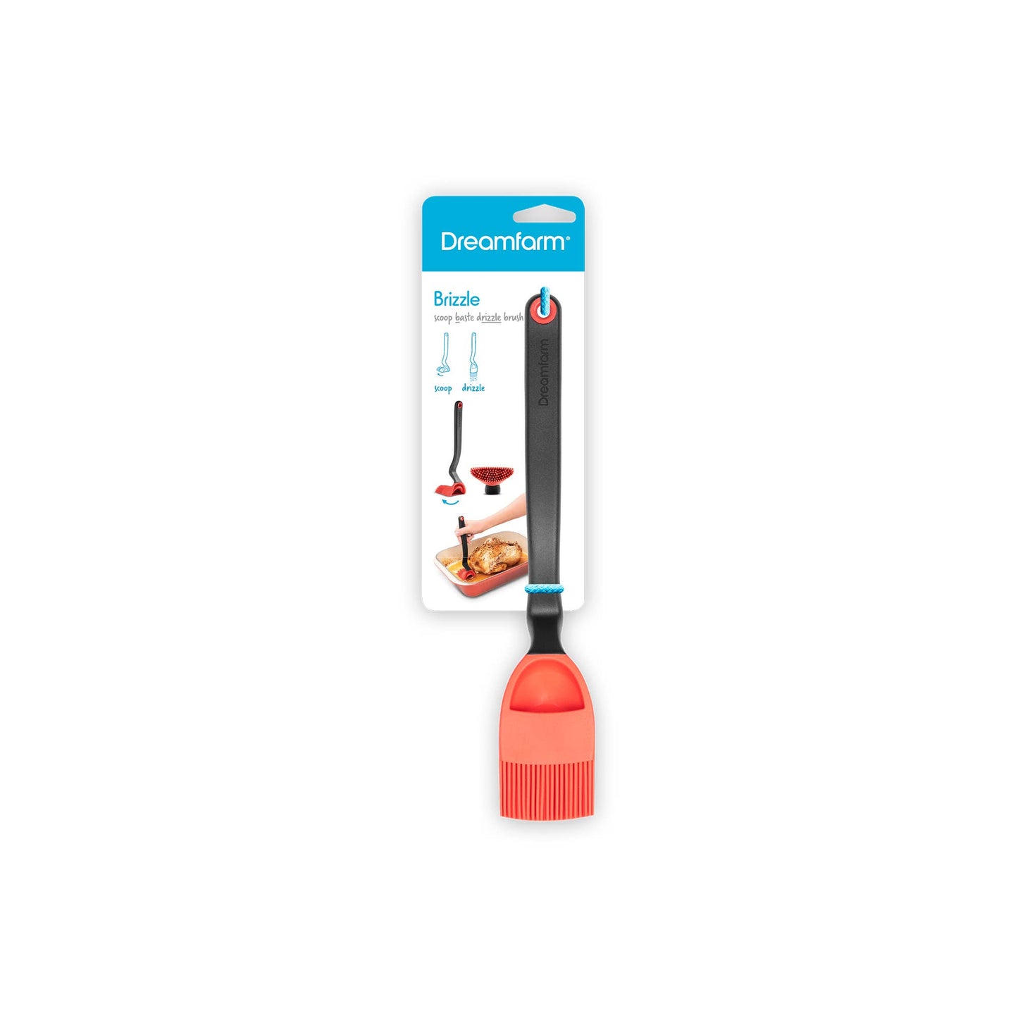 Dreamfarm - Brizzle® - Basting Brush with Scoop-up Reservoir