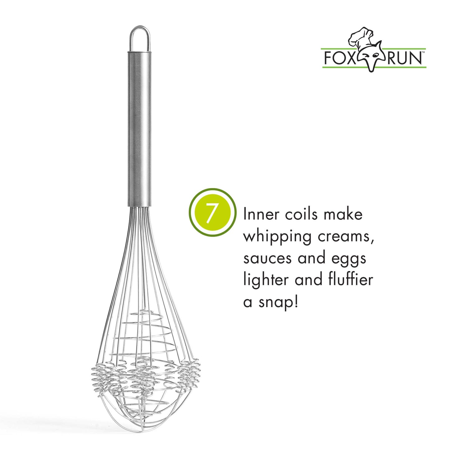 Fox Run Stainless Steel Ultimate Rapid Whisk, 12.5"