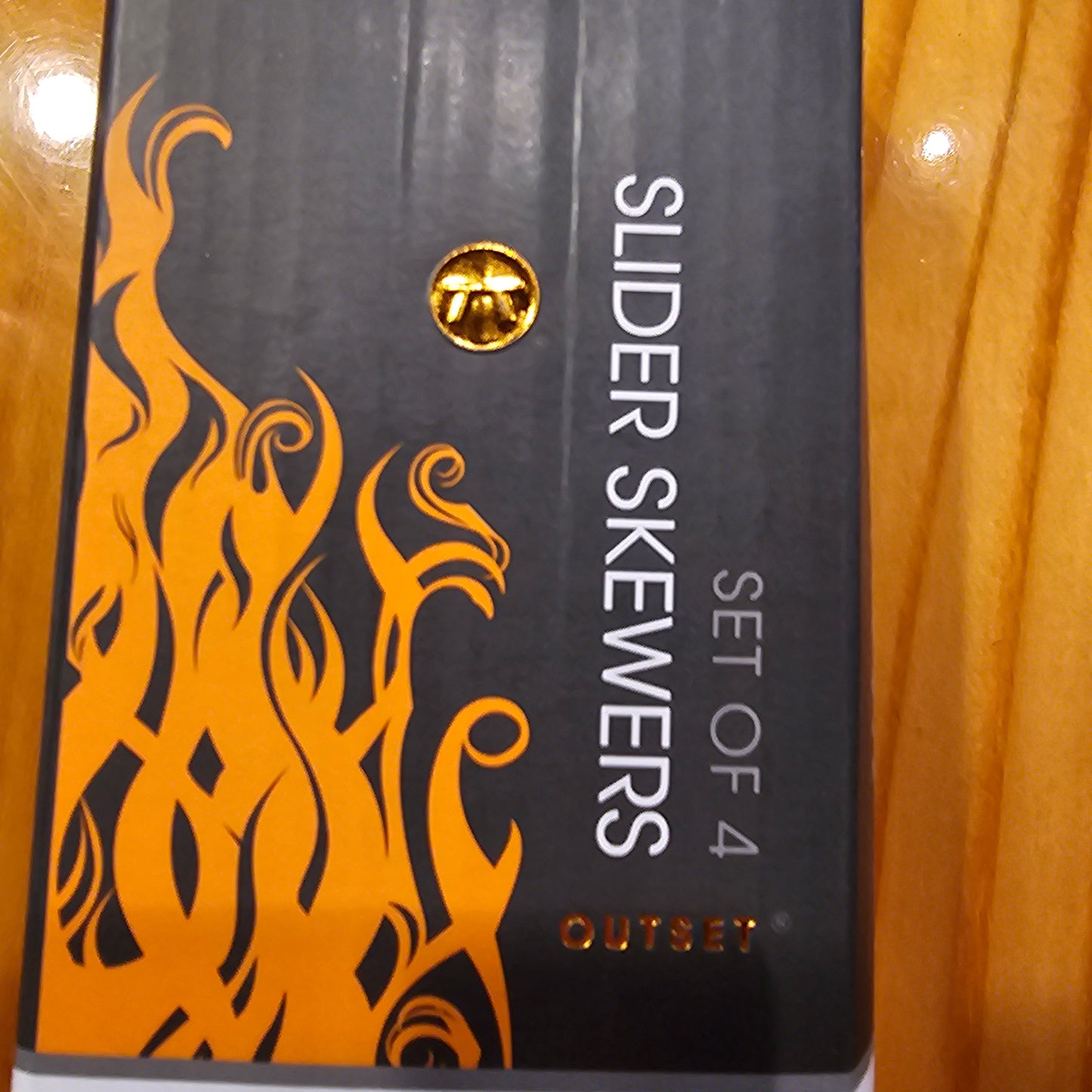 Double-pronged Push Slider Skewers