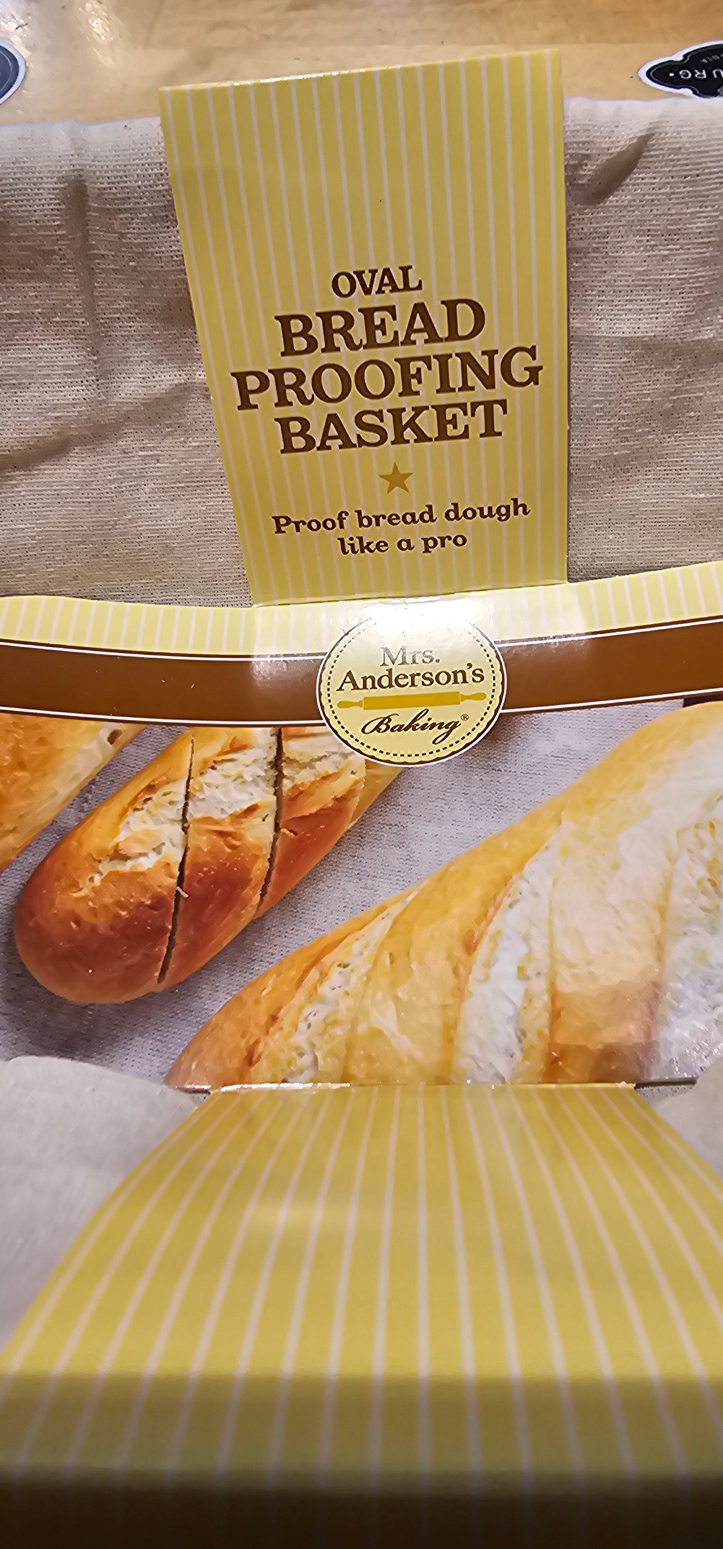 Mrs. Anderson's Oval Proofing Bowl with Cover