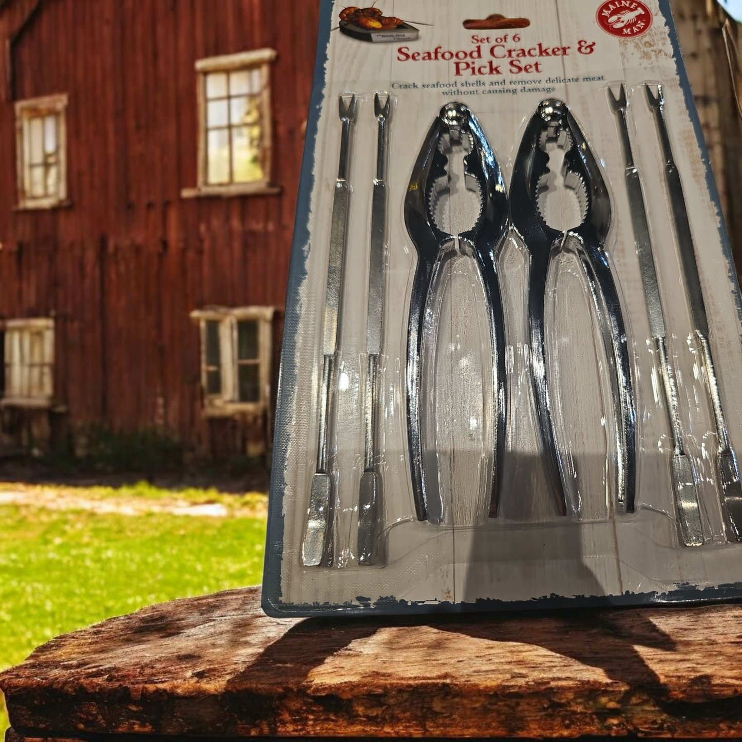 Six Seafood Cracker & Pick Set