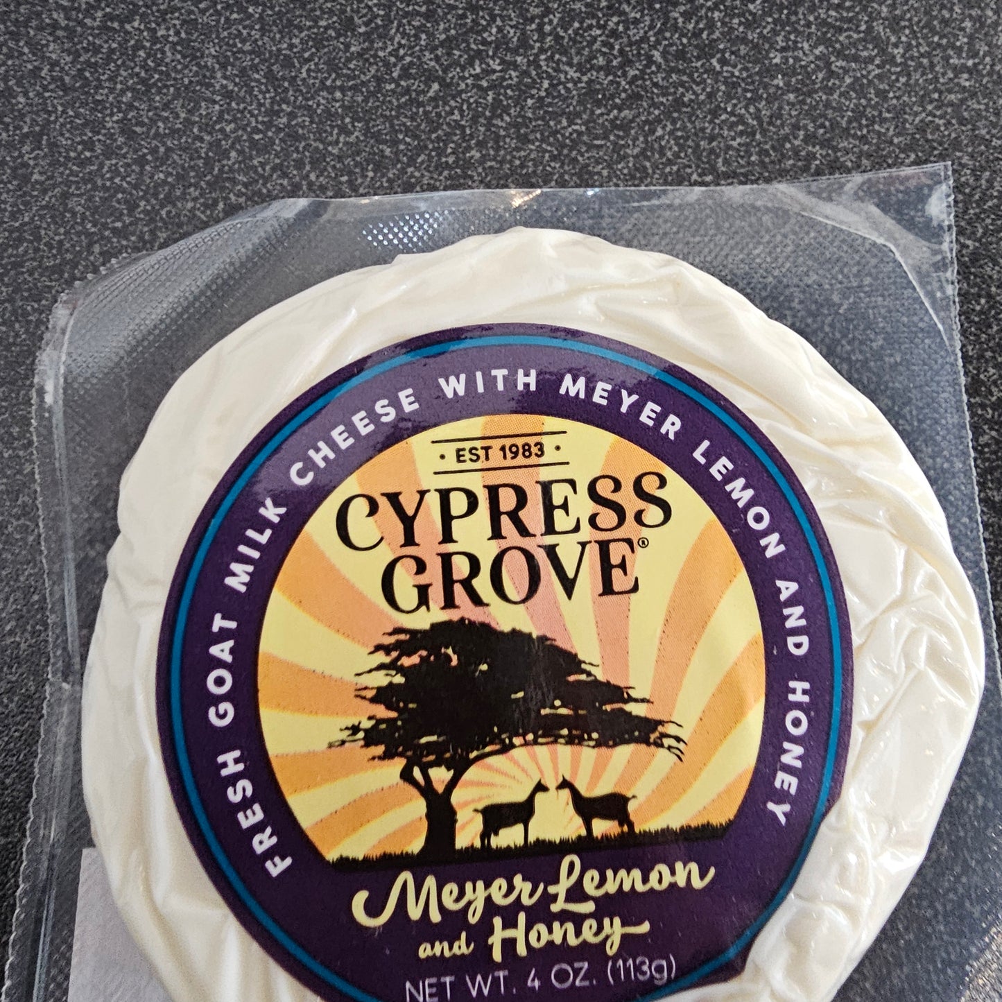 Cypress Grove Meyer Lemon & Honey Chevre
