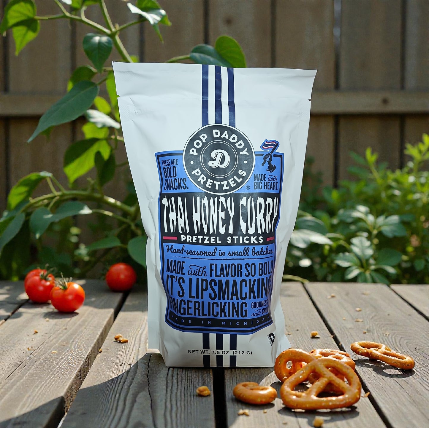 Pop Daddy Thai Honey Curry Pretzels