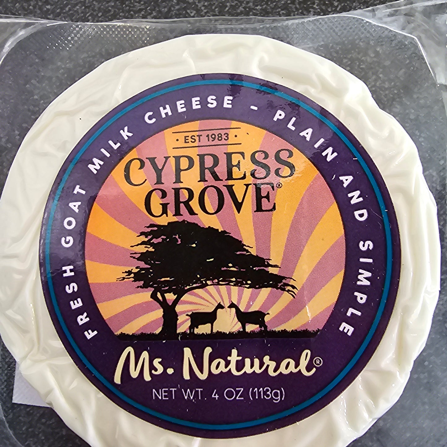 Ms. Natural Cheese (Cypress Grove, Goat's Milk)