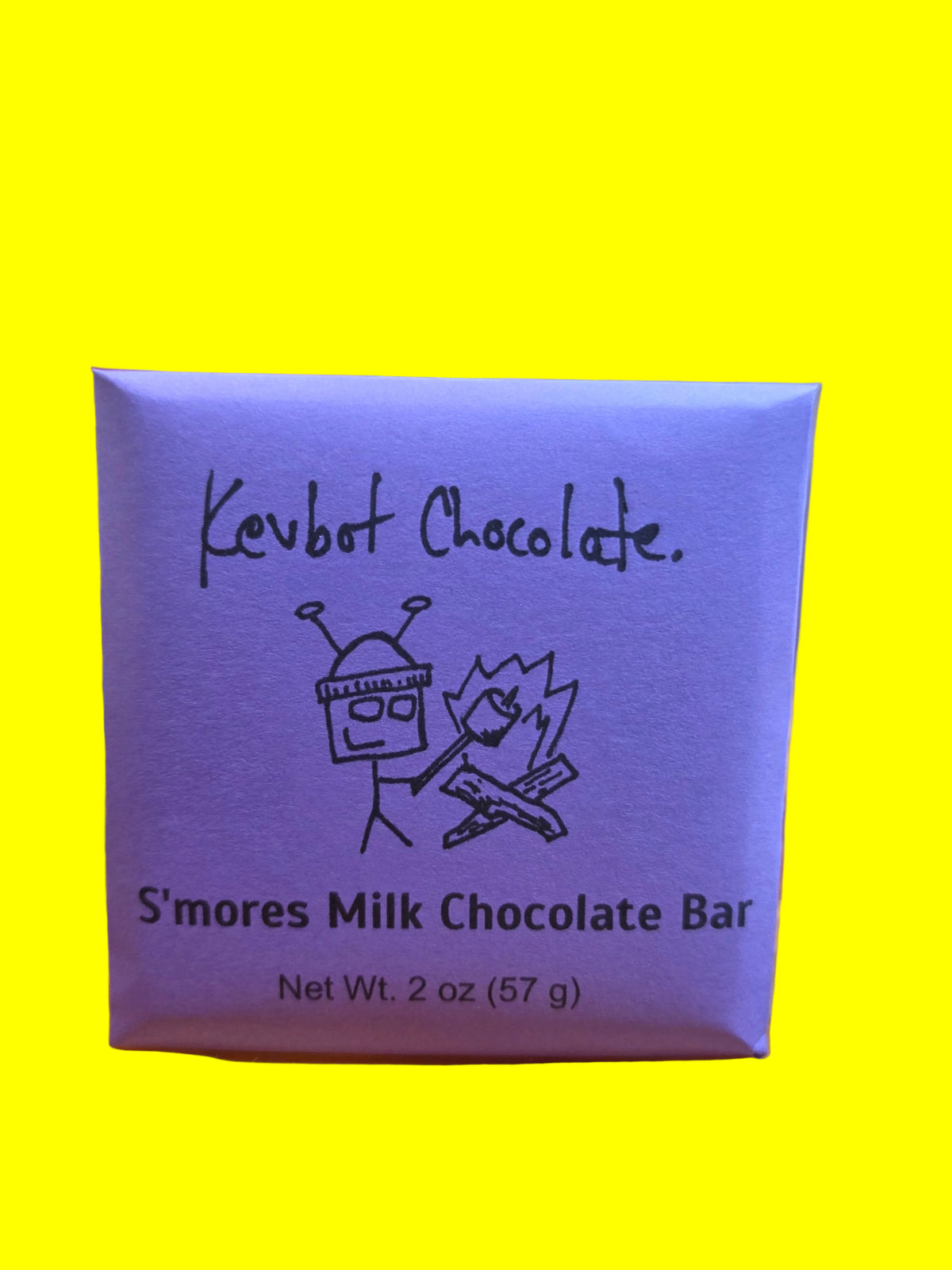 KevBot Chocolate S'mores Milk Chocolate Bar