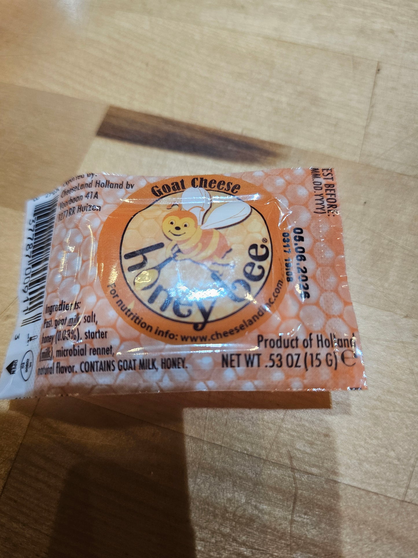Mini Honey Bee Goat Cheese