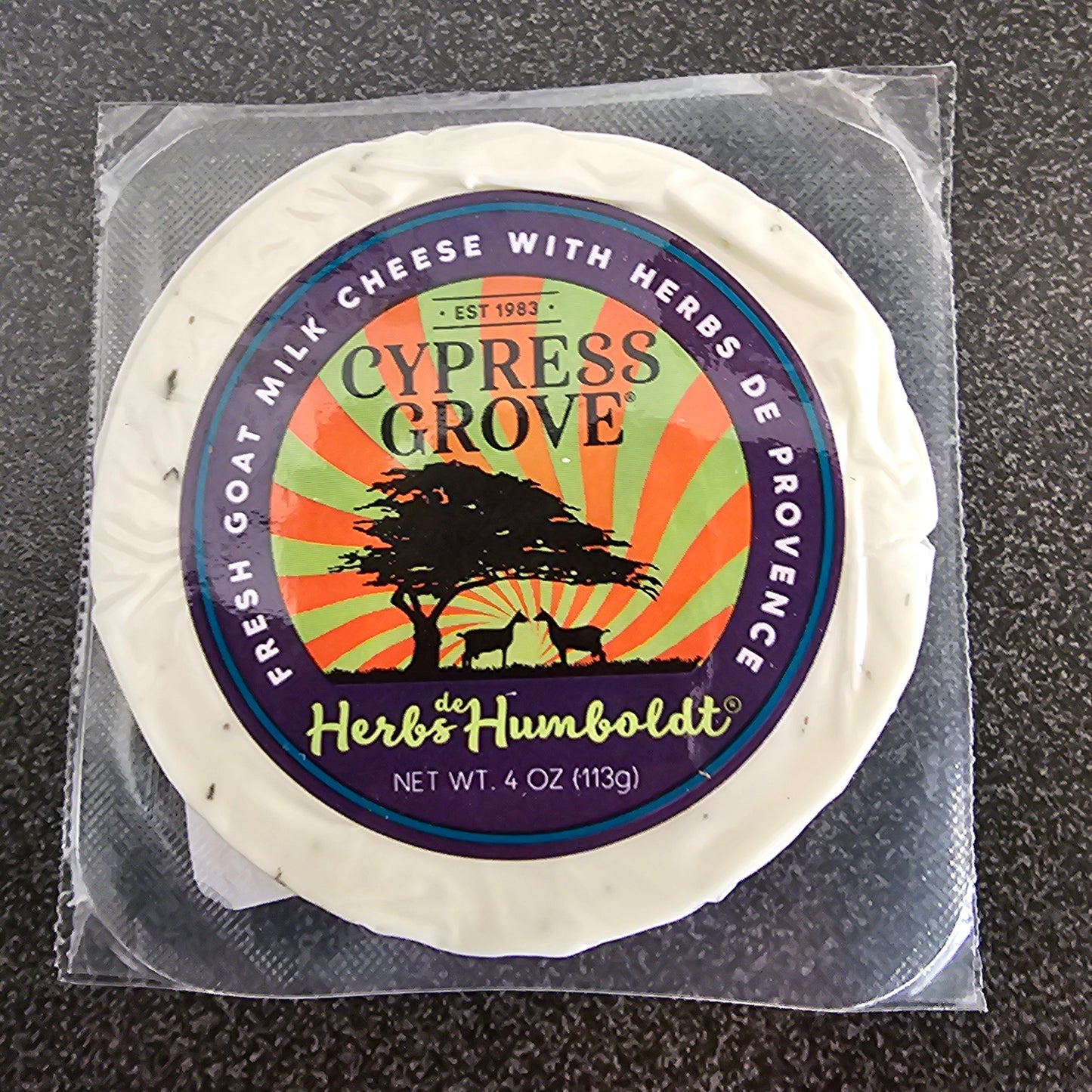 Herbs De Humboldt Cheese Cypress Grove, Goat's Milk