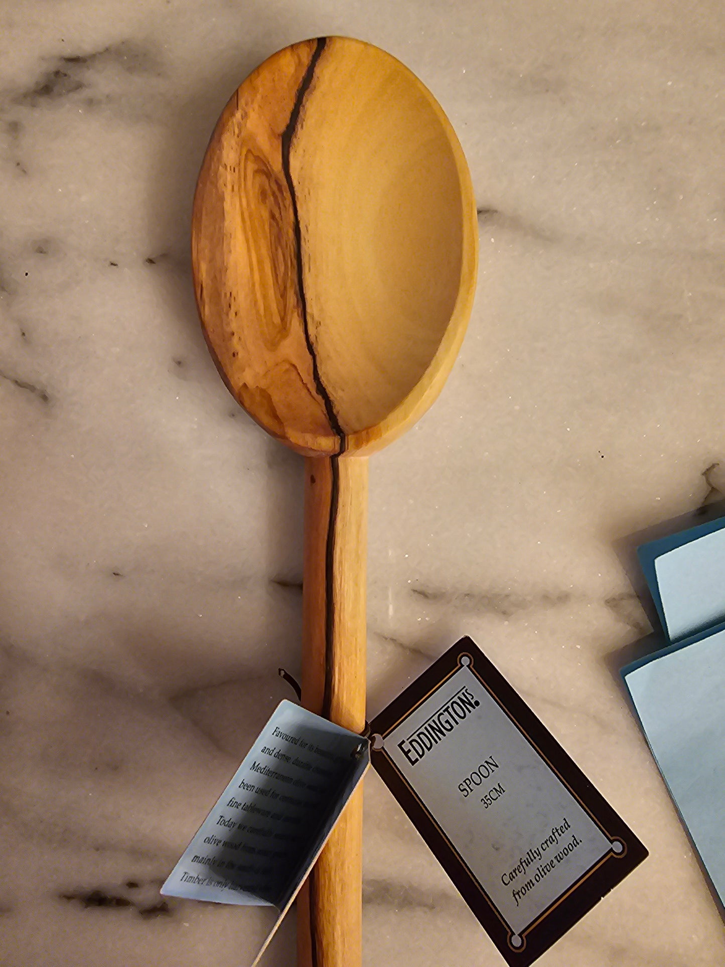 Eddingtons Olive Wooden Spoon 13.75"