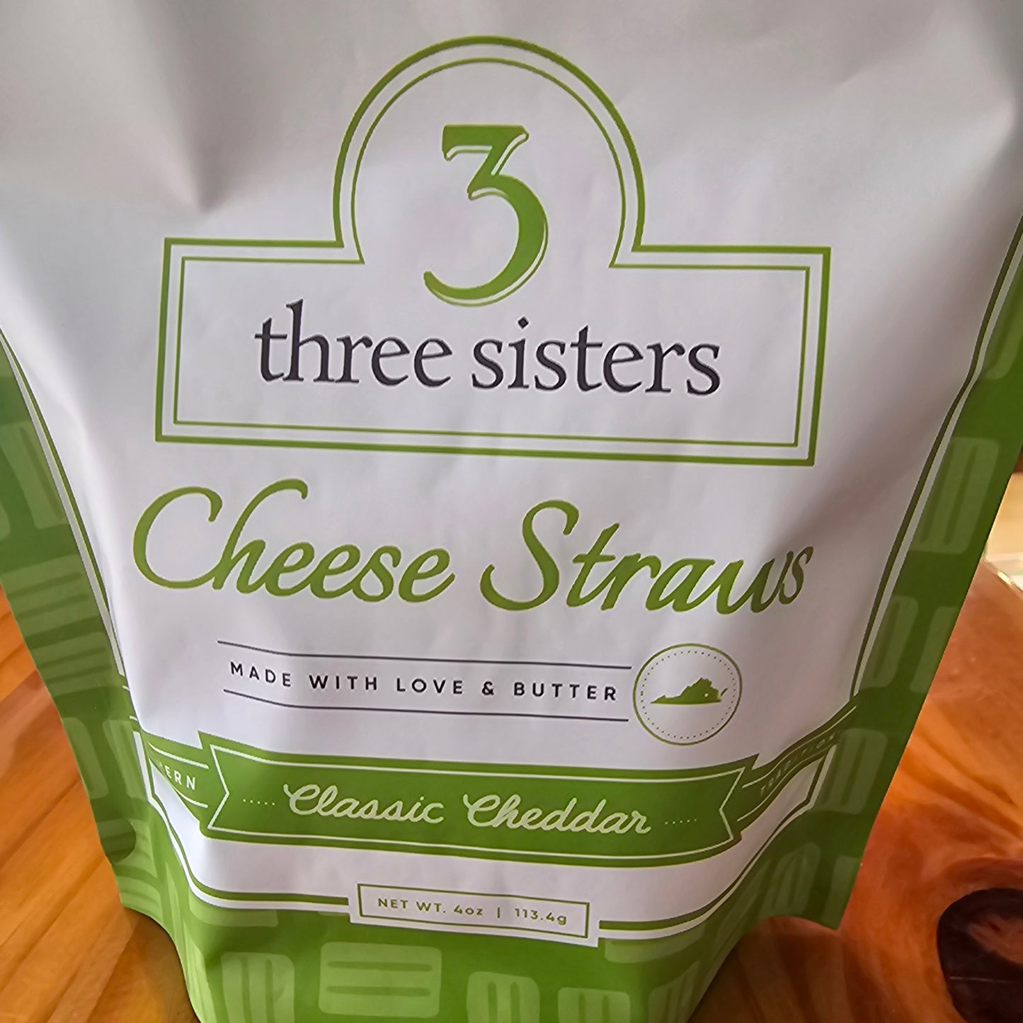 Three Sisters Cheese Straws 4 oz