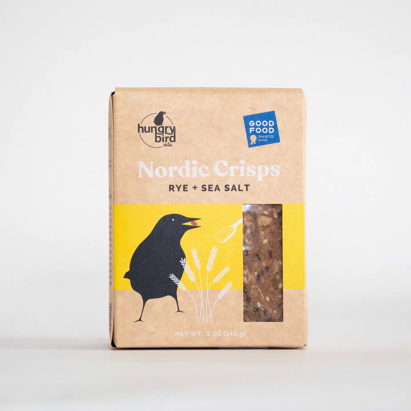 Hungry Bird Nordic Crisps Rye + Sea Salts