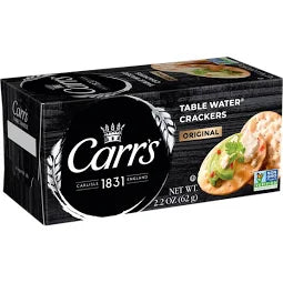 Carrs Table Water Crackers Original 2.2 oz.