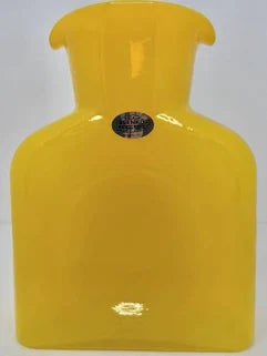 Large Canary Blenko Water Bottle