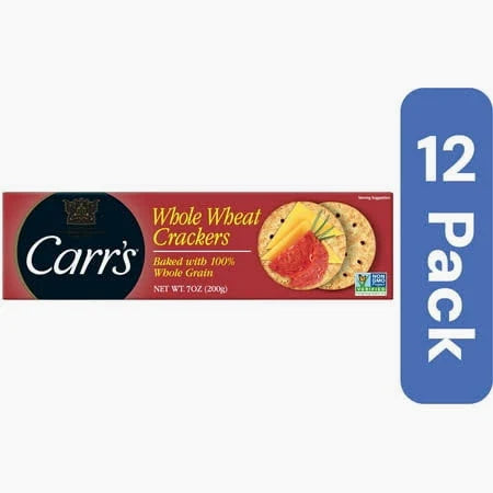 Carr's Whole Wheat Crackers 7 oz.