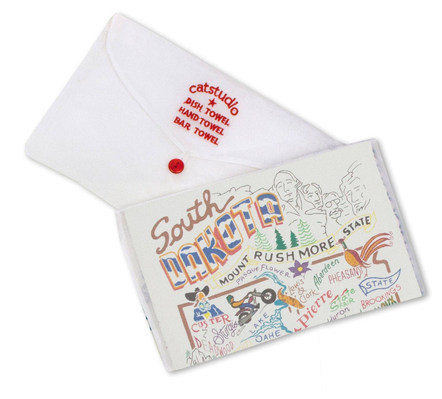 catstudio - South Dakota Dish Towel
