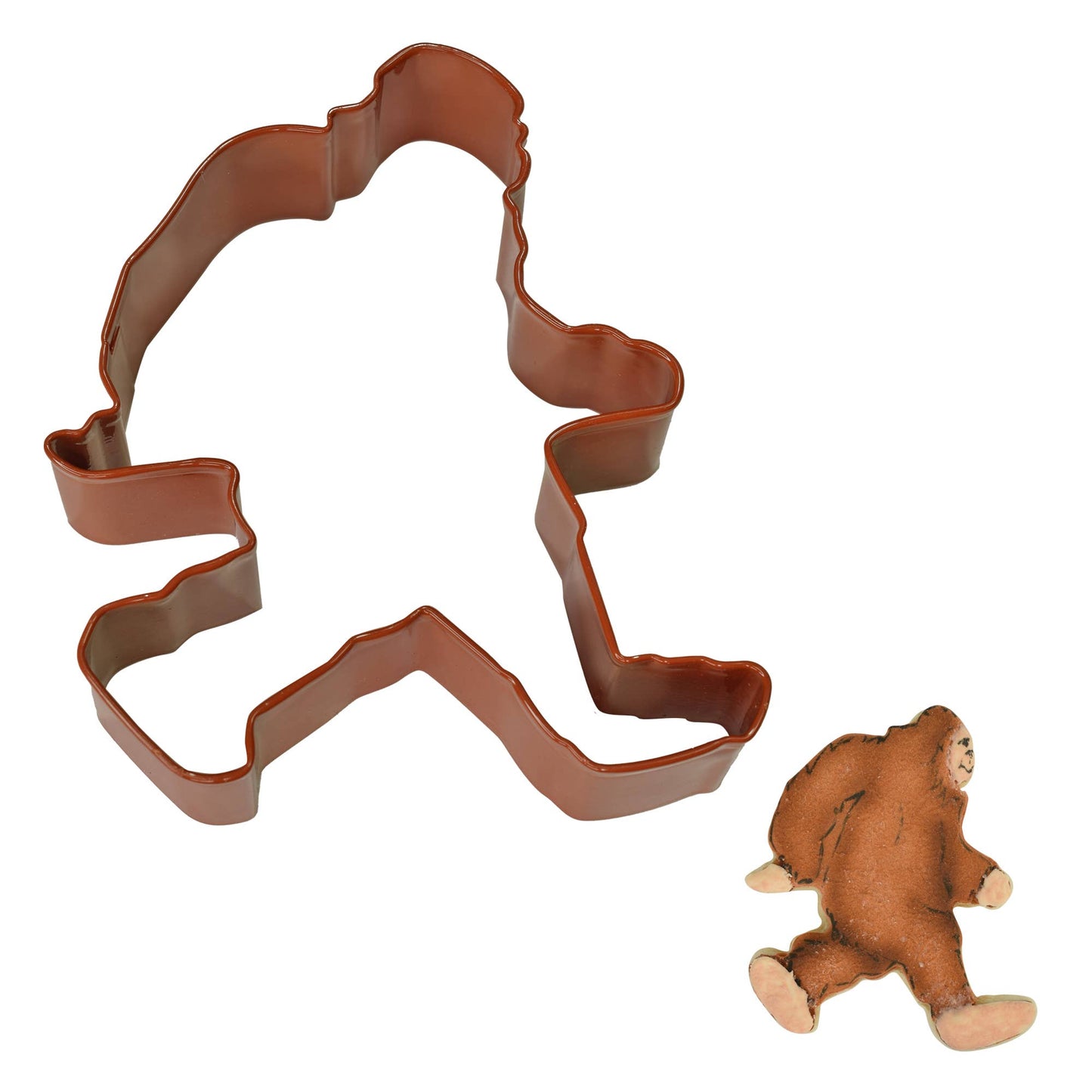 R&M International - Big Foot Cookie Cutter (Brown, 3.5")