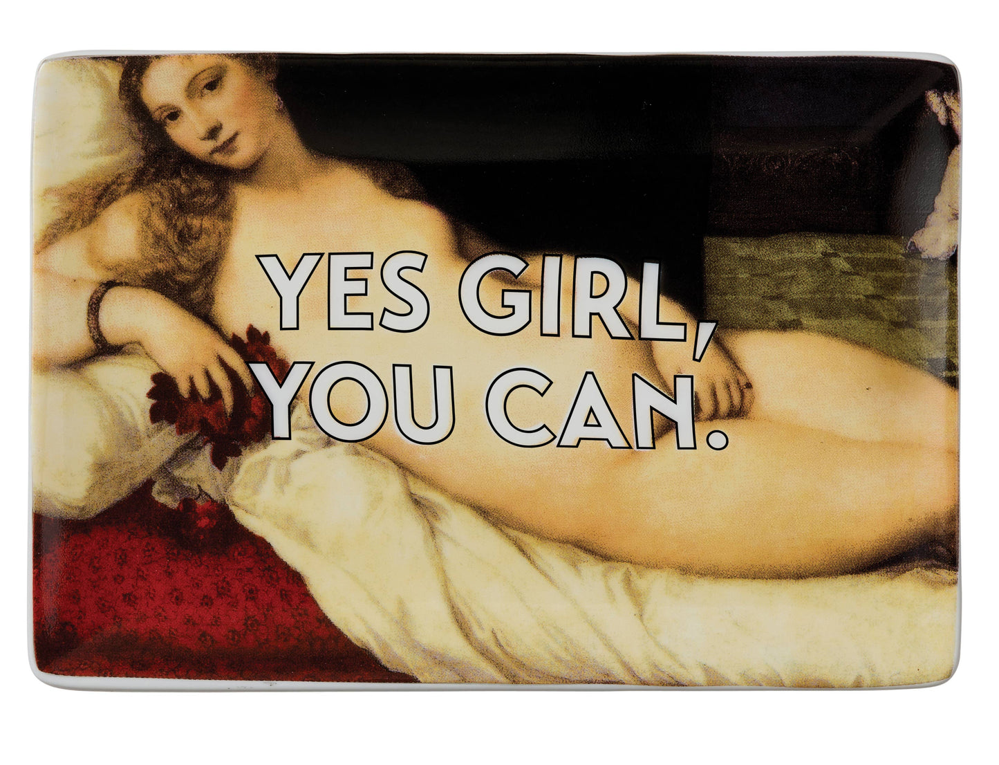 Rosanna - The Grand Tour Italy Tray Yes Girl You Can